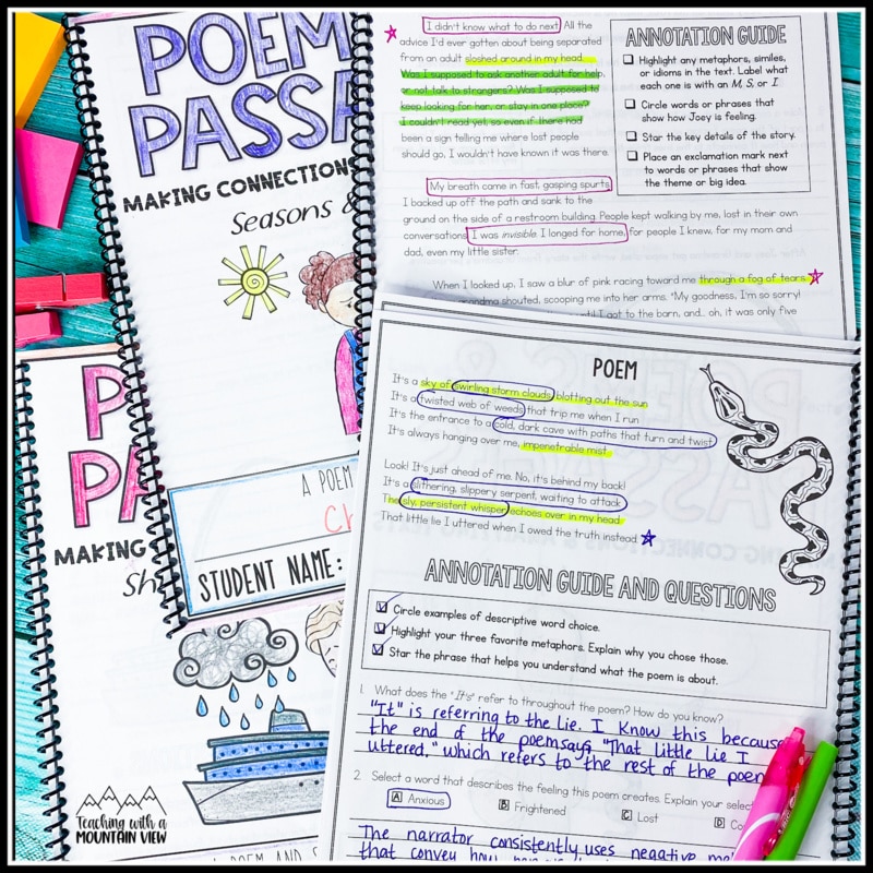 ​This is the PERFECT paired passage resource for teachers in 4th, 5th, and 6th grades looking to help their students find success with two paired reading passages​. The process is easy: read and annotate two passages, answer text-based questions, and then analyze both passages together using carefully crafted response activities.