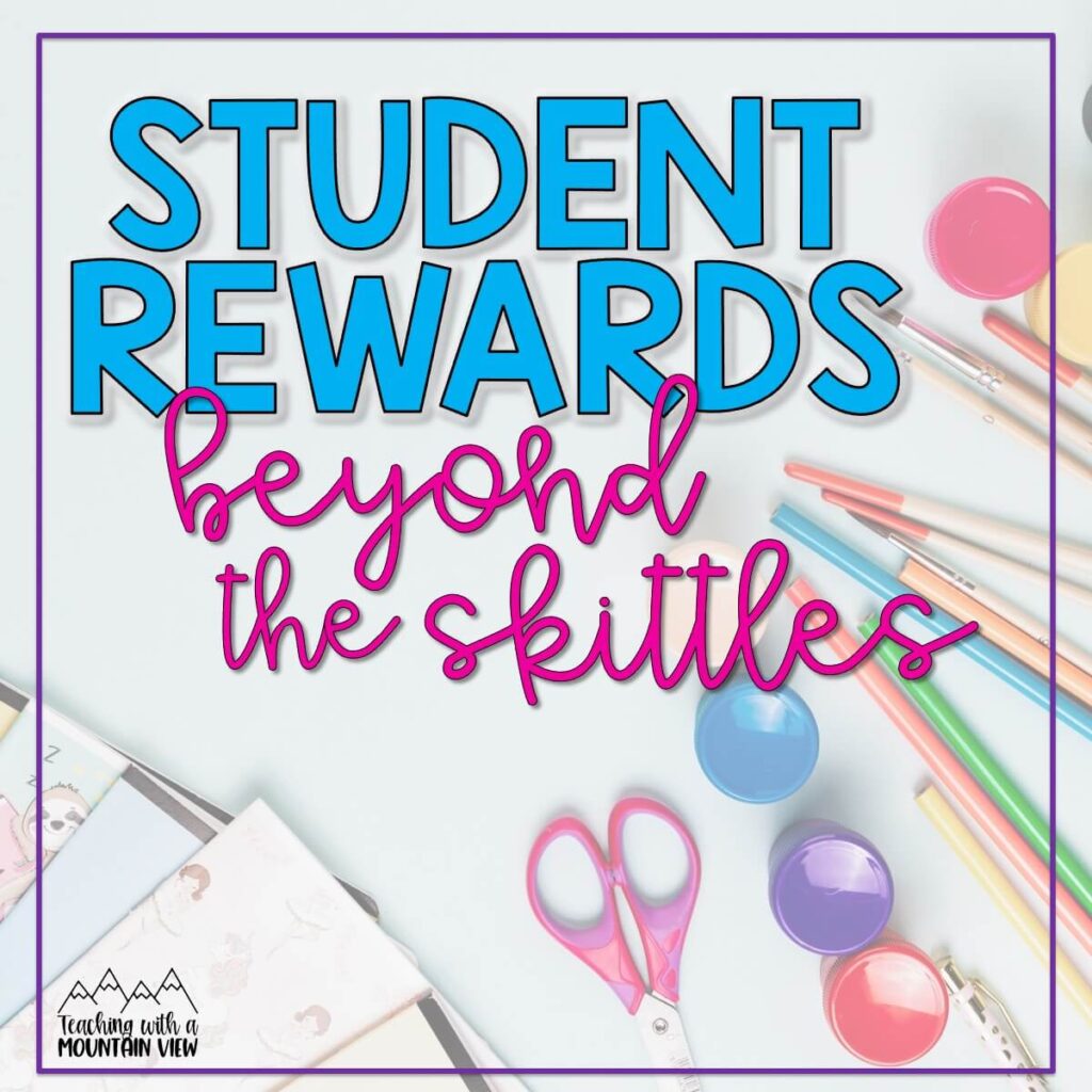 student rewards upper elementary 1