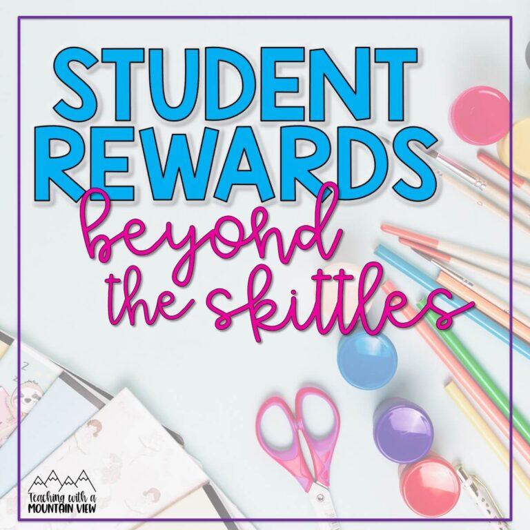 Student Rewards: Beyond The Skittles