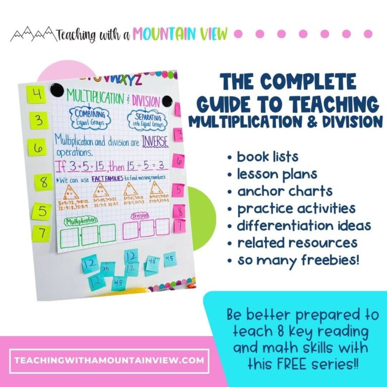 The Complete Guide to Teaching Multiplication and Division