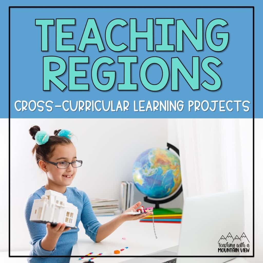 Take your students on a cross-curricular regions trip while practicing important collaboration skills