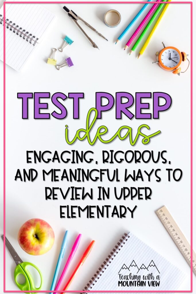 It's March, and that means it's time to start the monumental task of test prep. Here are some engaging lessons to use.