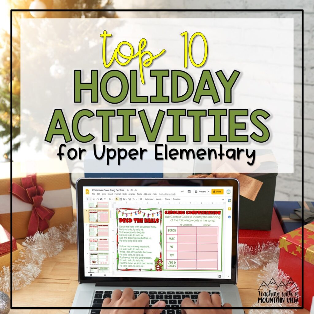 top ten holiday activities