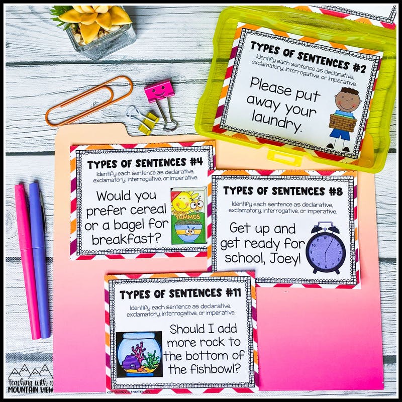 how to use task cards as exit tickets