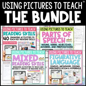 Using Pictures for Reading Skills BUNDLE
