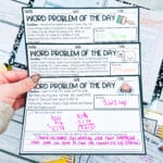 3rd Grade Math Word Problem of the Day | Bundle - Teaching with a ...