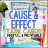 Cause and Effect Task Cards