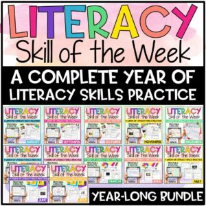 Literacy Skill of the Week FINAL BUNDLE COVER 2023