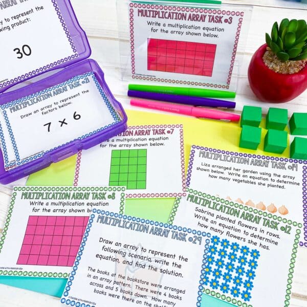 Multiplication Array Task Cards scaled