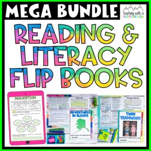 Reading and Literacy Flip Book MEGA Bundle