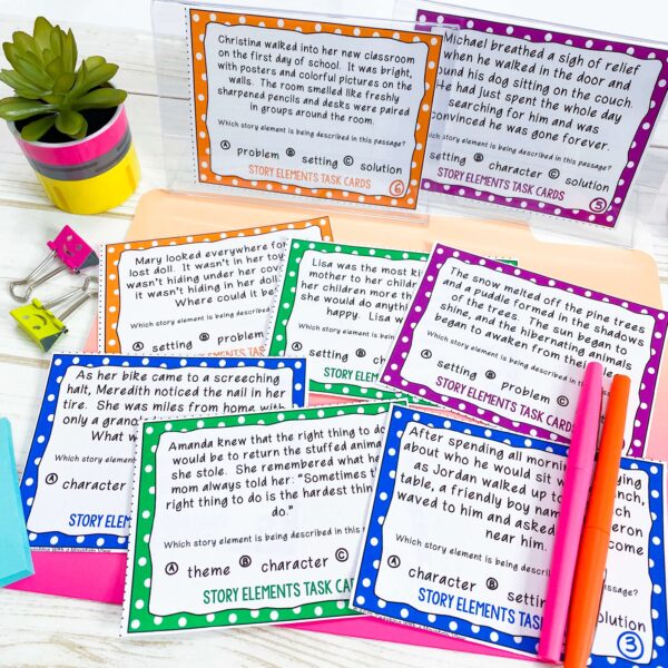 Story Elements Task Cards 409324 scaled