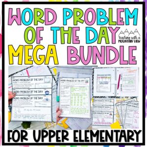Math Word Problem of the Day | MEGA Bundle