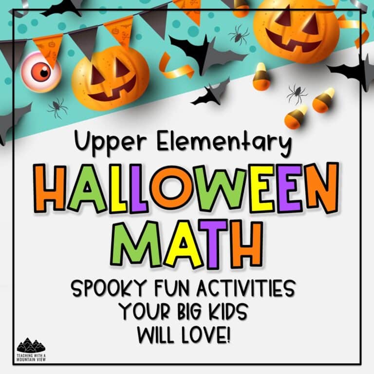 Spooktacular Halloween Math Activities for Upper Elementary Students
