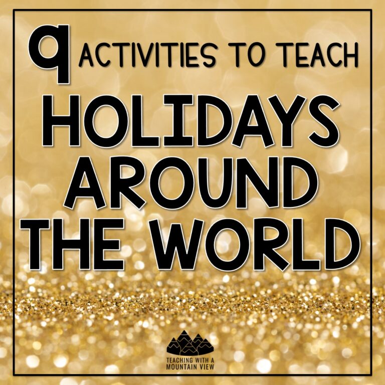 9 Activities to Teach Holidays Around the World