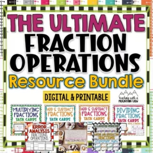 fraction operation resource bundle