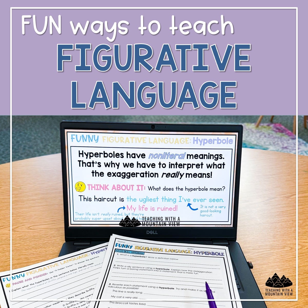 Explore dozens of upper elementary resources to make teaching figurative language more engaging, rigorous, and of course, low-prep for you!