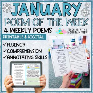 January Poem of the Week Cover
