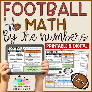 Football Math By the Numbers Cover