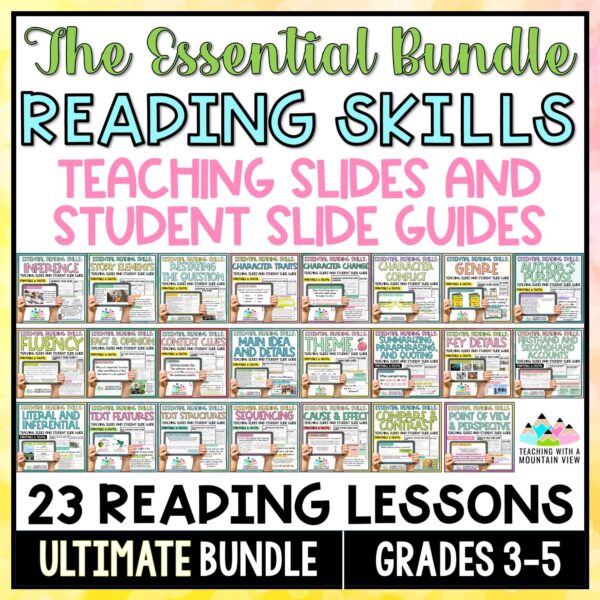 Reading Lessons | Slideshows and Lessons ULTIMATE BUNDLE