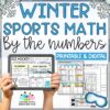 Winter Math By the Numbers Activity