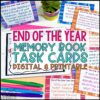End of the Year Memory Book