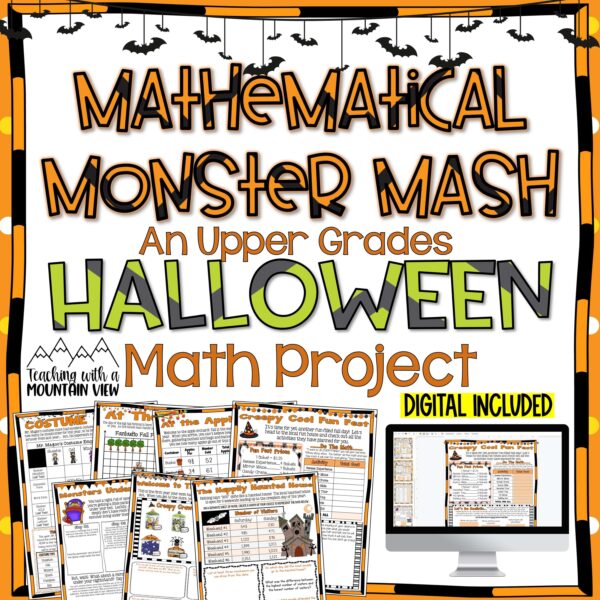 Halloween Math Project Square Cover scaled