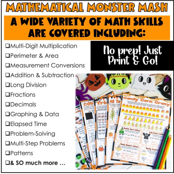 Halloween Math Project Thumbnail2