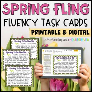 Spring April Fluency Cover