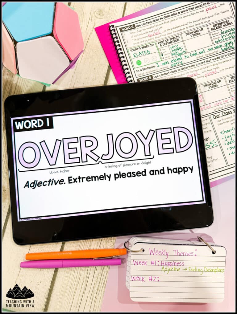 Increase Word Power with Vocabulary Word of the Day - Teaching with a ...