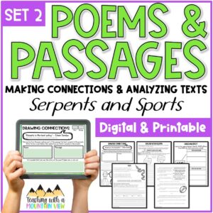 Paired Passages With Poems | Set 2