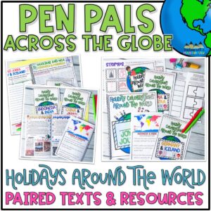 Holidays Around the World Activities Reading | Christmas Around the World