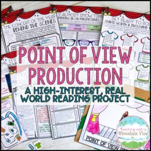 Point of View Reading Project COVER