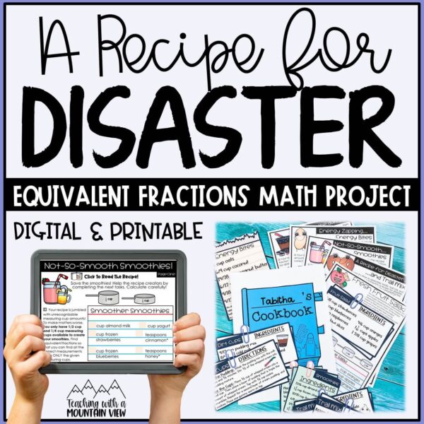 Recipe For Disaster Equivalent Fractions Cover