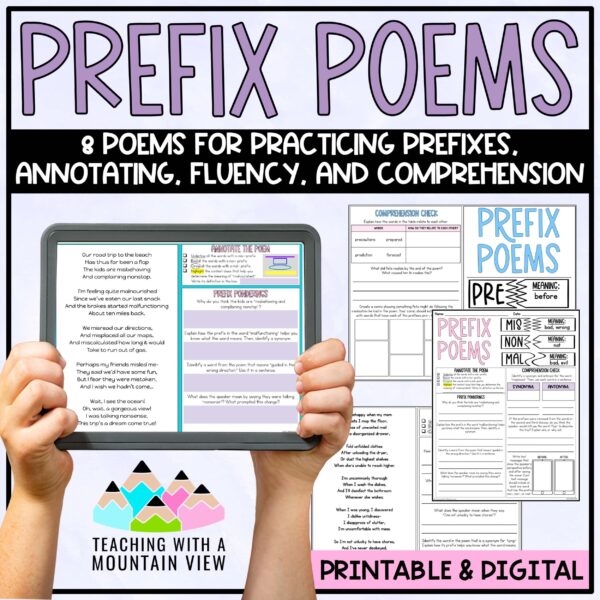 Prefix Poems Cover
