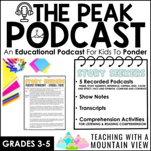 Reading Skill Podcasts for Reading and Listening Comprehension | Worksheets