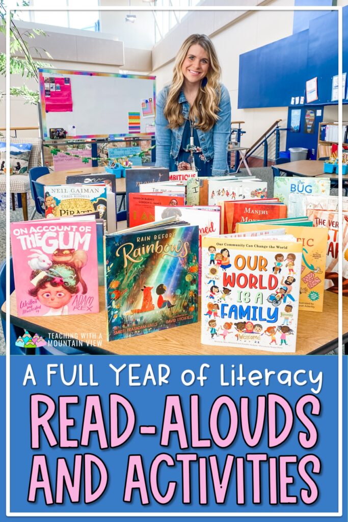 Includes 12 of my favorite picture books so you’ll have a list of literacy read-alouds and activities guaranteed to engage and inspire all year long!