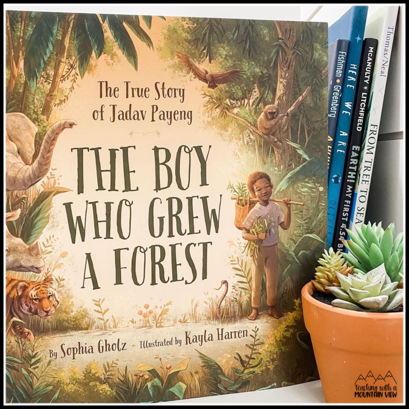 The Boy Who Grew a Forest reading lesson