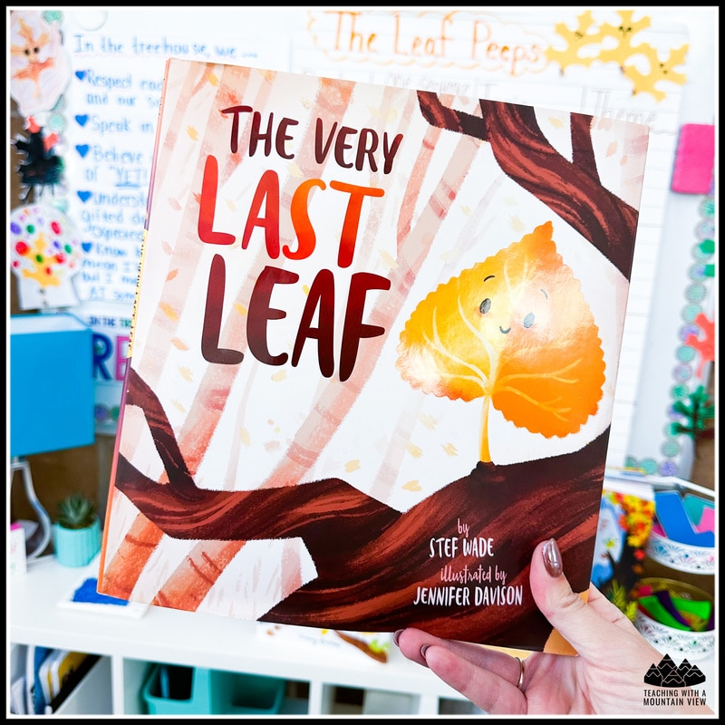 The Very Last Leaf literacy activity 