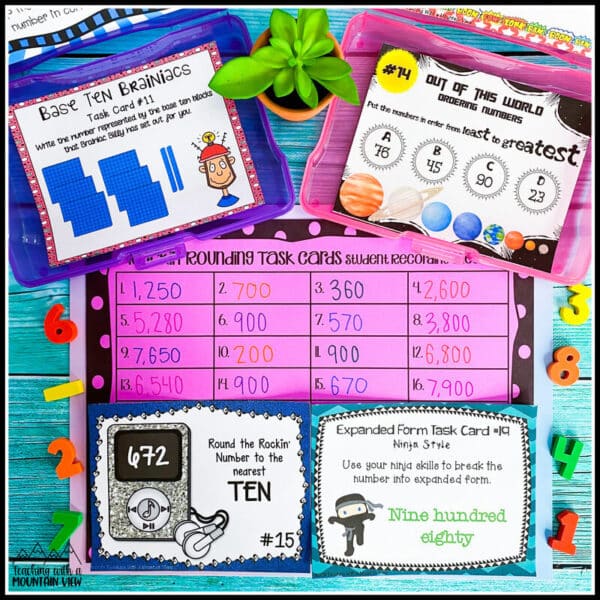 Place Value Task Cards Bundle3 861133