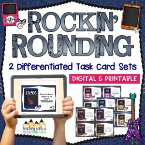 Rocking Rounding Task Card Cover