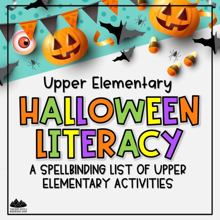 Brew up some with these upper elementary Halloween literacy activities guaranteed to provide seasonal fun while also addressing your important literacy standards.