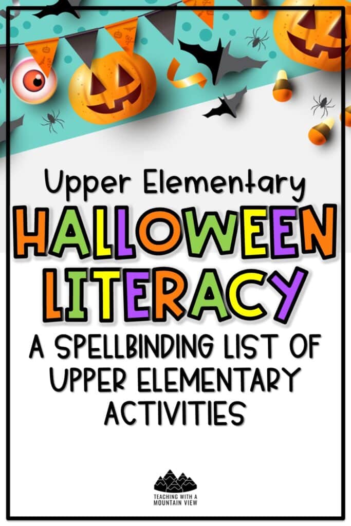 Brew up some with these upper elementary Halloween literacy activities guaranteed to provide seasonal fun while also addressing your important literacy standards.