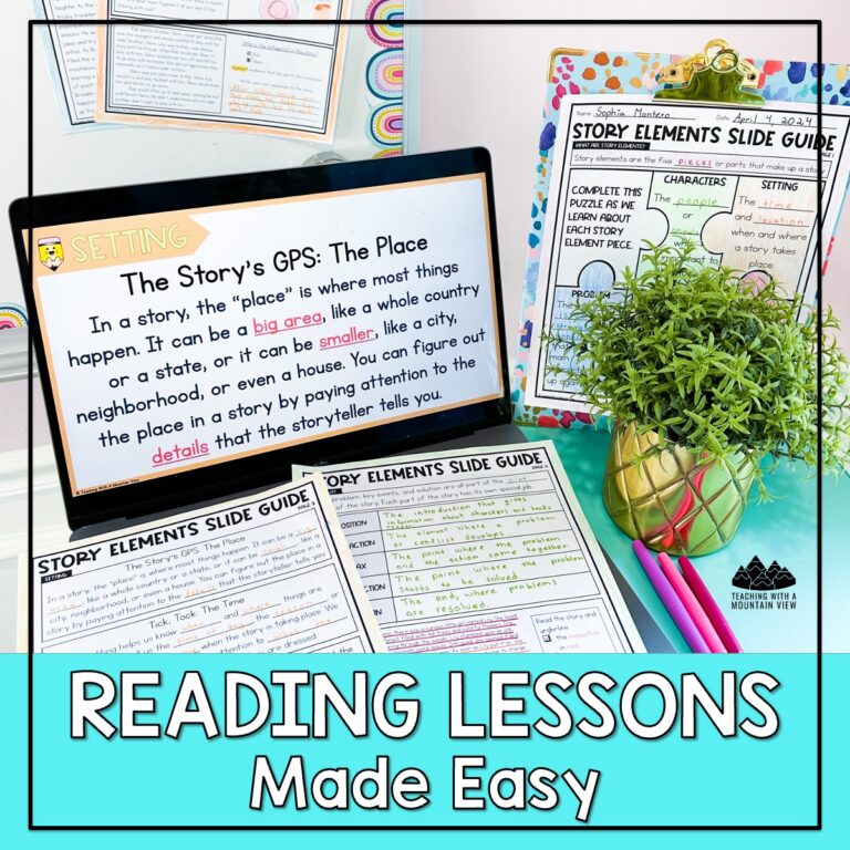 This series of high-interest reading lessons and slides will help your students become confident readers and thinkers with accompanying slide guides.