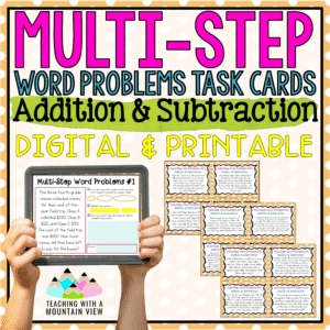 Addition and Subtraction Multi Step Cover