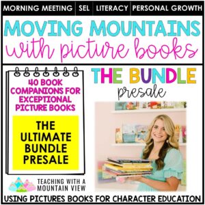 Using Picture Books for Character Education | SEL Curriculum | Morning Meeting