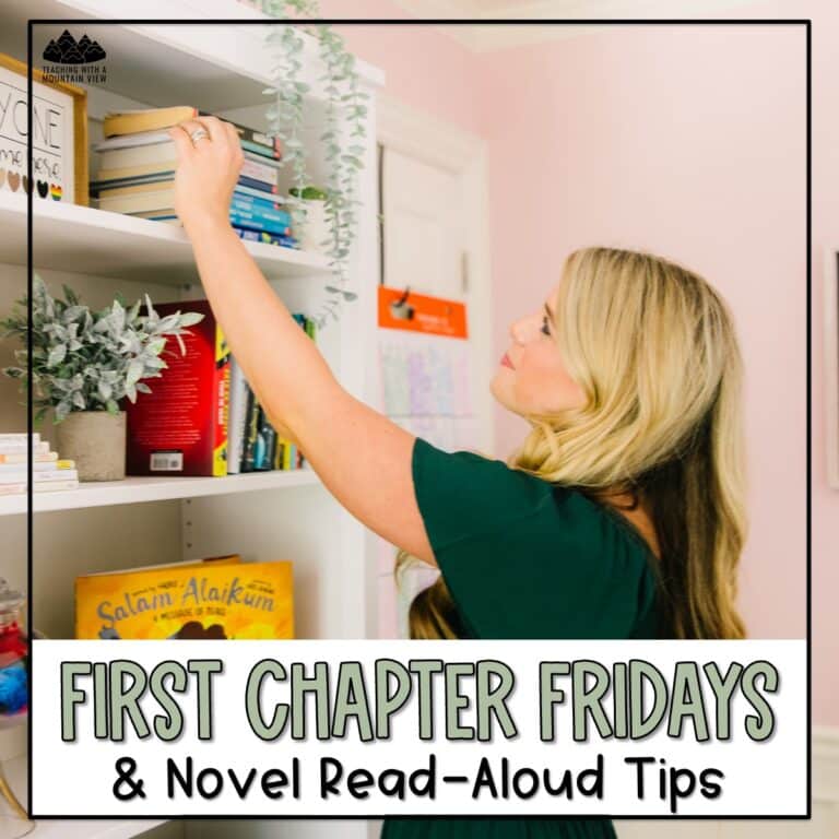 First Chapter Fridays is an engaging way to introduce new books, authors, and genres. These tips keep students engaged during whole-class reading.