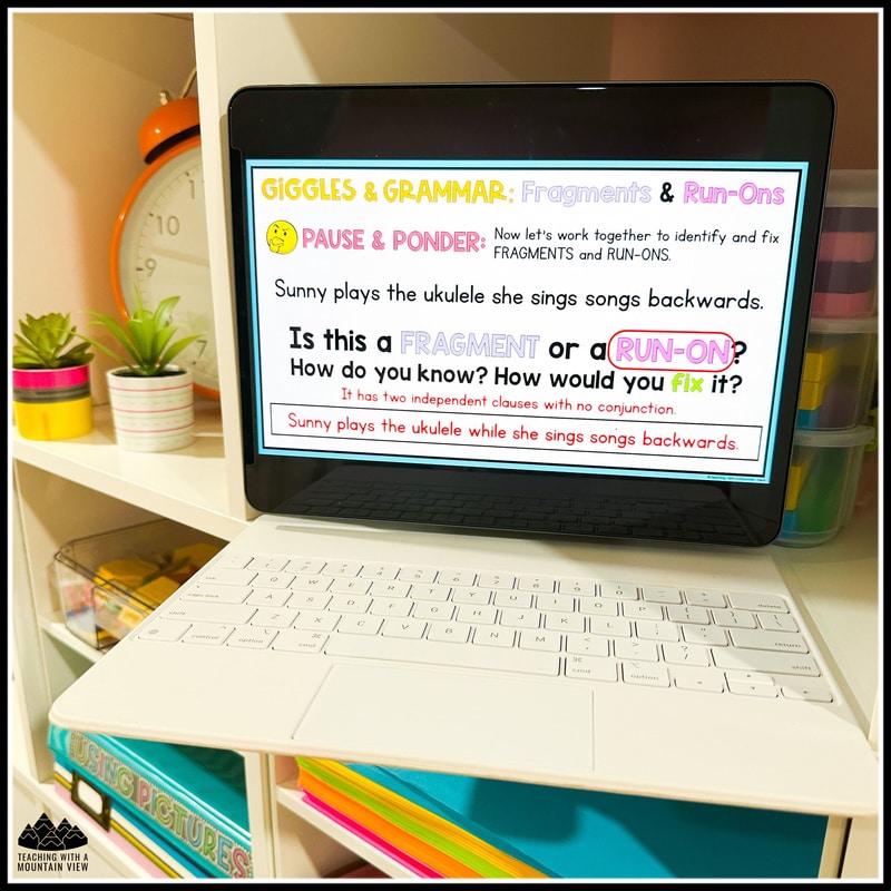 "Giggles and Grammar" is the BEST grammar curriculum that engages students in meaningful, systematic grammar lessons and helps students LOVE learning grammar skills. 