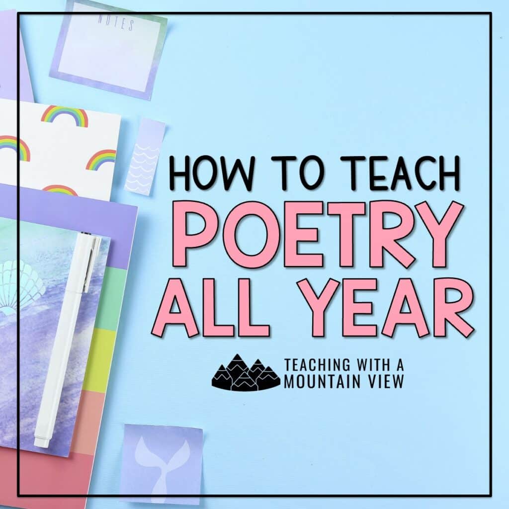 When we truly learn how to teach poetry effectively and its benefits, poetry can be a meaningful (and fun!) addition to our literacy block all year long.