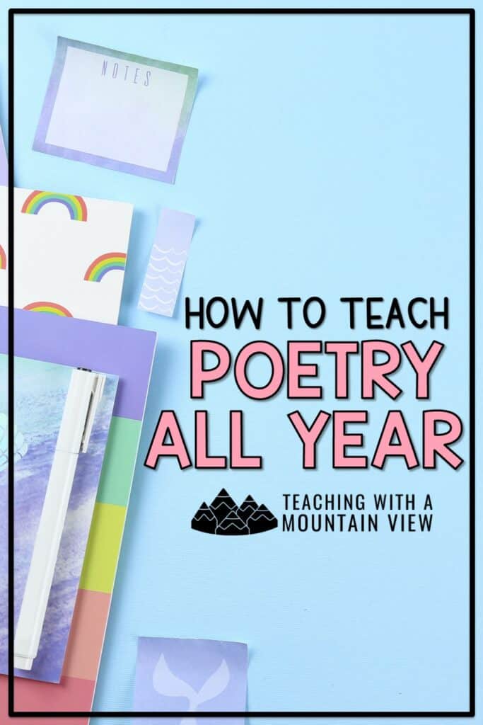 When we truly learn how to teach poetry effectively and its benefits, poetry can be a meaningful (and fun!) addition to our literacy block all year long.