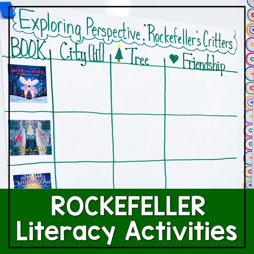 Download FREE Rockefeller Christmas tree literacy activities, informational text passages, comprehension questions, depth and complexity discussions, and more!